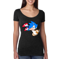 Sadow The Hedgehog Women's Triblend Scoop T-shirt | Artistshot