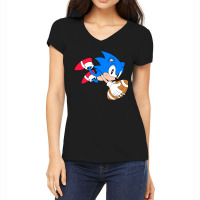 Sadow The Hedgehog Women's V-neck T-shirt | Artistshot