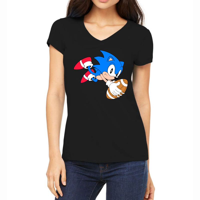 Sadow The Hedgehog Women's V-Neck T-Shirt by dikamardian | Artistshot