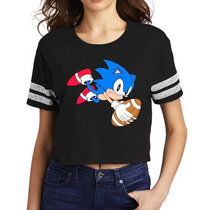 Sadow The Hedgehog Scorecard Crop Tee by dikamardian | Artistshot