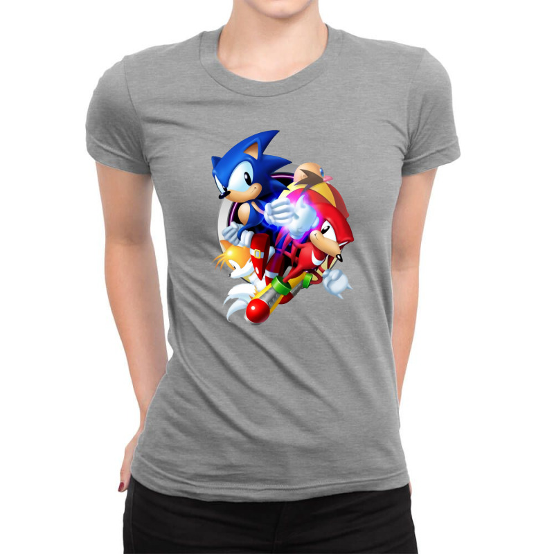 Sadow The Hedgehog Ladies Fitted T-Shirt by dikamardian | Artistshot