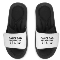 Mens Dance Dad Pay Drive Clap Slide Sandal | Artistshot