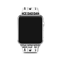 Mens Dance Dad Pay Drive Clap Apple Watch Band | Artistshot