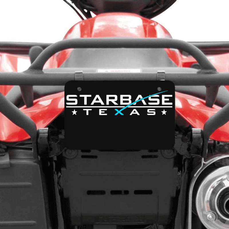 City Of Starbase Cameron Atv License Plate | Artistshot