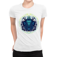 Anubis Ladies Fitted T-shirt | Artistshot