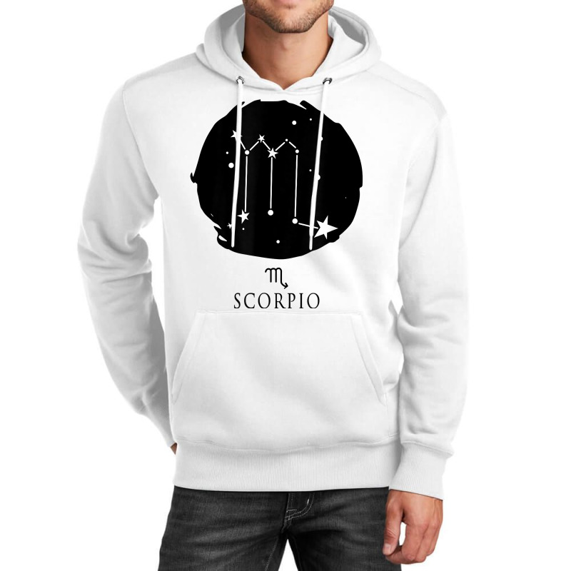 Scorpio Sign Zodiac Astrology Constellation Star T Shirt Unisex Hoodie | Artistshot