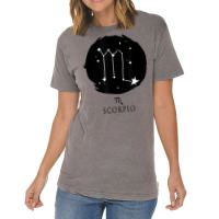 Scorpio Sign Zodiac Astrology Constellation Star T Shirt Vintage T-shirt | Artistshot