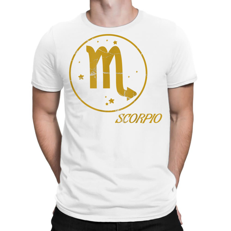 Scorpio Star Sign Zodiac Astrology Vintage Retro Birthday T Shirt T-shirt | Artistshot