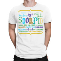 Scorpio Zodiac Astrology Horoscope Birthday Apparel Gift T Shirt T-shirt | Artistshot