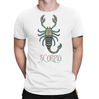 Scorpio Zodiac Sign Celestial Horoscope Astrology Birthday T Shirt T-shirt | Artistshot