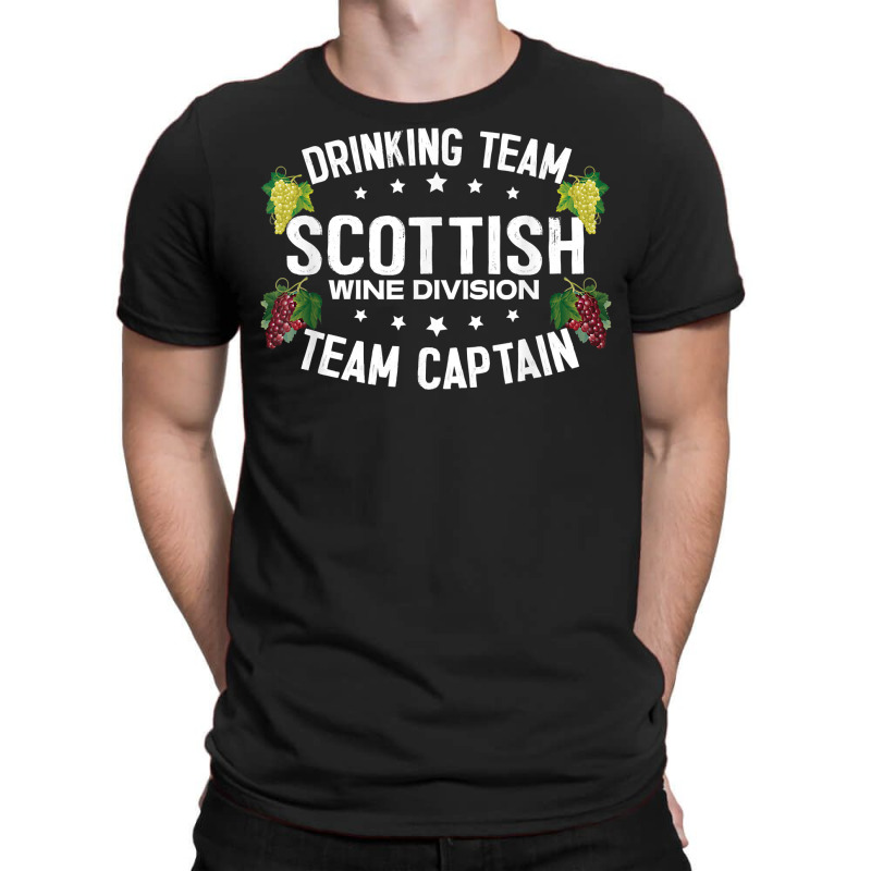 Scottish Drinking Team Wine Division Team Captain T Shirt T-shirt | Artistshot