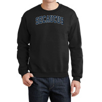 Secaucus New Jersey Nj Vintage Sports Design Navy Design T Shirt Crewneck Sweatshirt | Artistshot