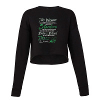 Battles Woman Cropped Sweater | Artistshot