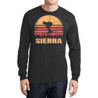 Sierra Nevada Skier Vintage Skiing At 80s Retro Ski Resort T Shirt Long Sleeve Shirts | Artistshot