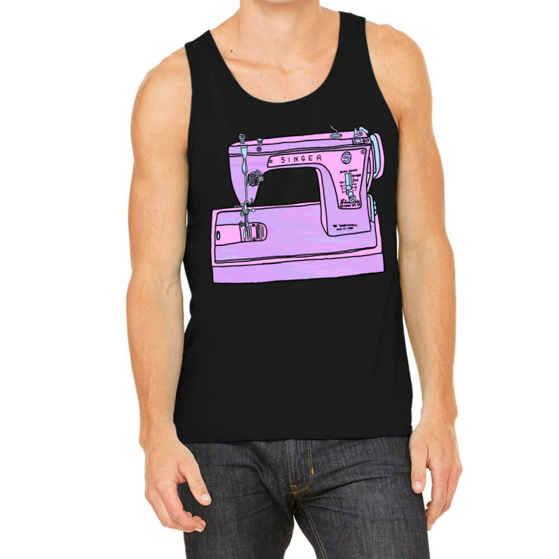 Purple Singer Sewing Machine Tank Top | Artistshot