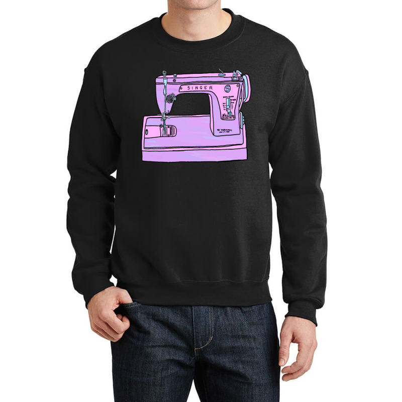 Purple Singer Sewing Machine Crewneck Sweatshirt | Artistshot