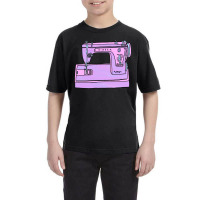 Purple Singer Sewing Machine Youth Tee | Artistshot