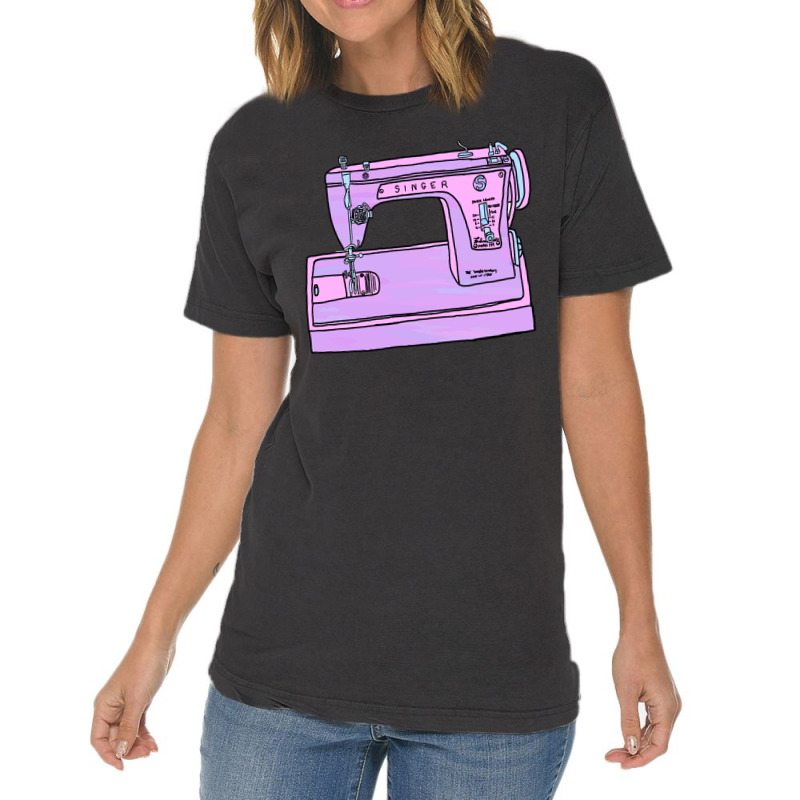 Purple Singer Sewing Machine Vintage T-shirt | Artistshot