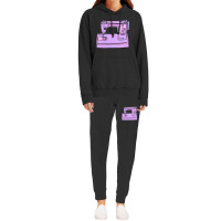 Purple Singer Sewing Machine Hoodie & Jogger Set | Artistshot