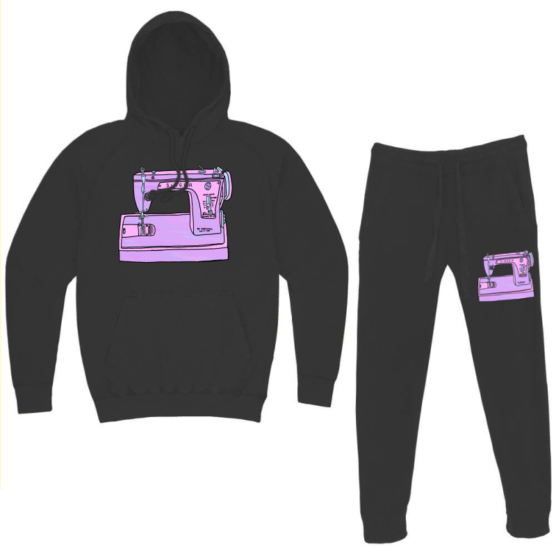 Purple Singer Sewing Machine Hoodie & Jogger Set | Artistshot