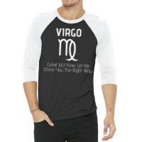 Virgo Astrology Zodiac Crazy Funny Warning T Shirt 3/4 Sleeve Shirt | Artistshot