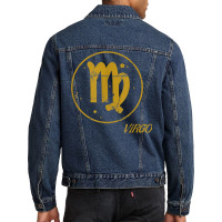 Virgo Birthday Gift Star Sign Zodiac Astrology Horoscope T Shirt Men Denim Jacket | Artistshot