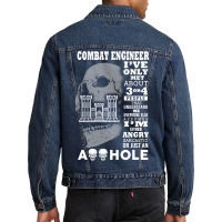 Combat Engineer Shirt I've Only Met About 3 Or 4 People Men Denim Jacket | Artistshot