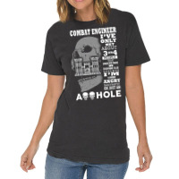 Combat Engineer Shirt I've Only Met About 3 Or 4 People Vintage T-shirt | Artistshot