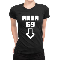 Area 69 Futuristic Ladies Fitted T-shirt | Artistshot