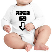 Area 69 Futuristic Long Sleeve Baby Bodysuit | Artistshot