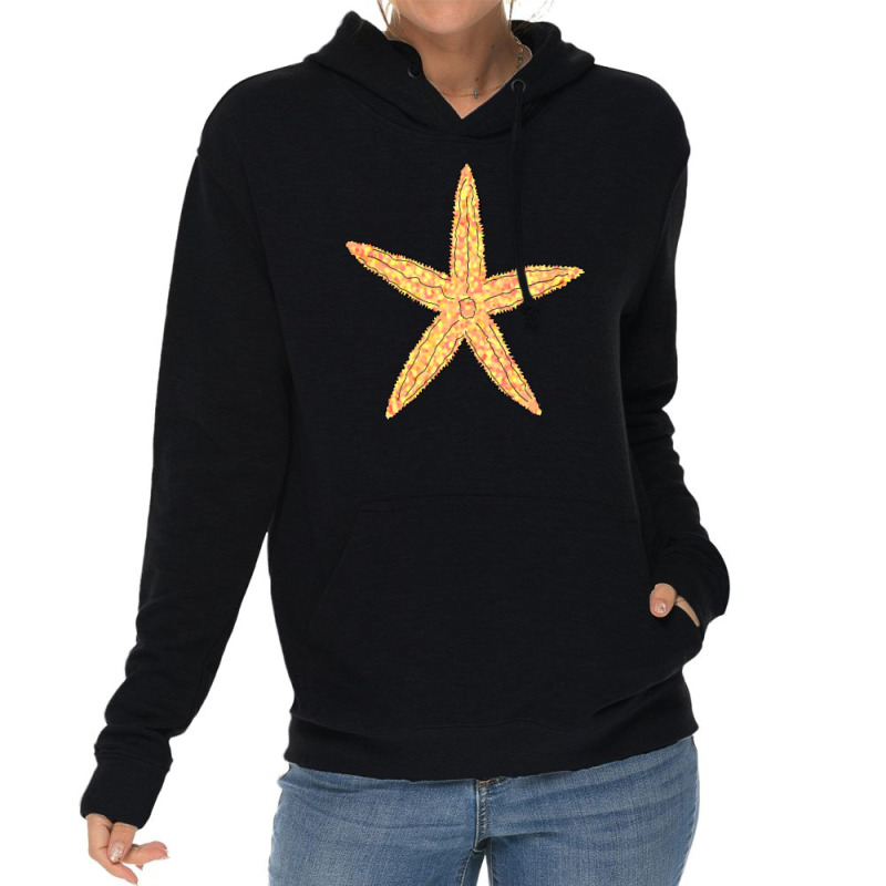 Yellow And Orange Starfish Lightweight Hoodie | Artistshot