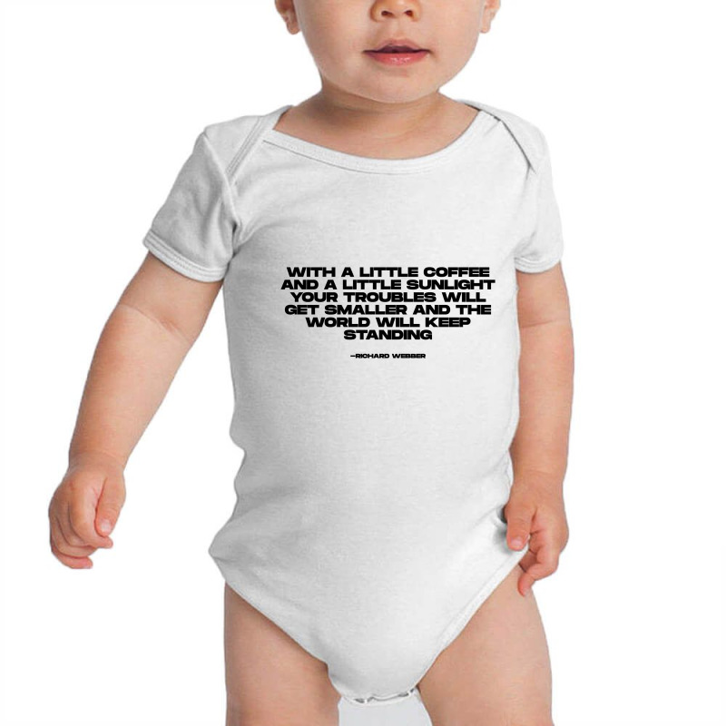 Richard Webber Quotes Baby Bodysuit by blackacturus | Artistshot