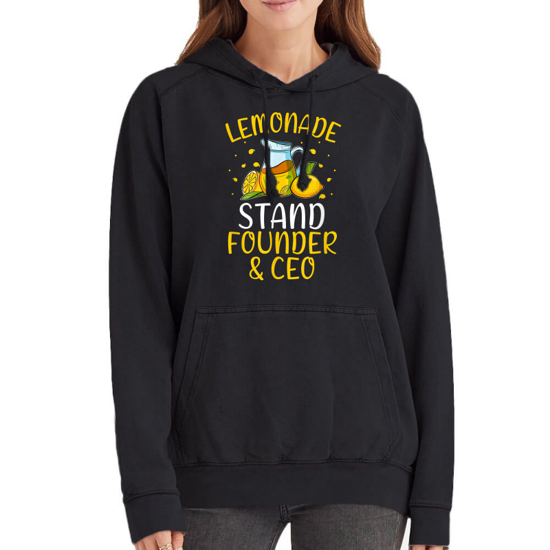 Lemonade Stand Founder & Ceo I Funny Lemon Business Summer T Shirt Vintage Hoodie | Artistshot