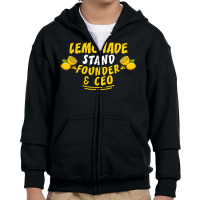 Lemonade Stand Lemon Juice Citrus Summer Drink T Shirt Youth Zipper Hoodie | Artistshot