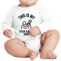 This Is My Star Gazing Shirt Long Sleeve Baby Bodysuit | Artistshot