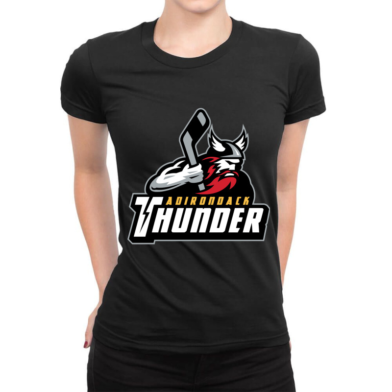 The-adirondack-thunder-pen Ladies Fitted T-Shirt by haisama | Artistshot