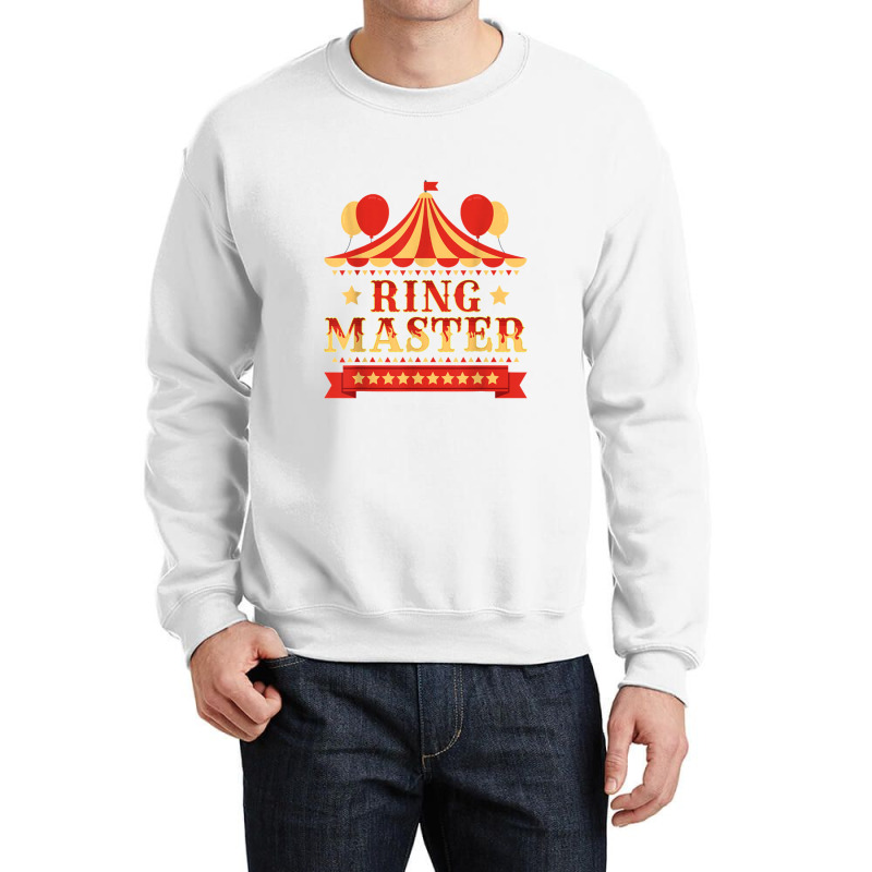 Ringmaster   Circus Birthday Party Circus Costume Crewneck Sweatshirt | Artistshot