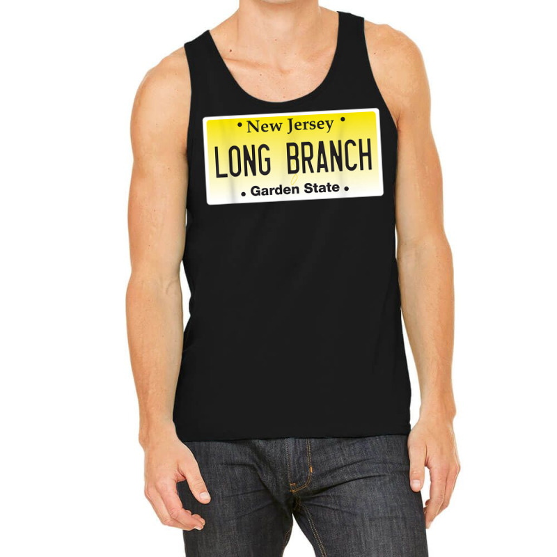 Long Branch Nj New Jersey License Plate Beach Jersey Shore T Shirt Tank Top | Artistshot