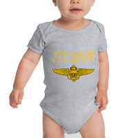 Fly Navy Shirt Classic Naval Officer Pilot Wings Tee Baby Bodysuit | Artistshot