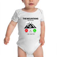 The Mountains Are Calling Baby Bodysuit | Artistshot