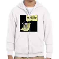 Clippy, Jeffrey Epstein Youth Zipper Hoodie | Artistshot