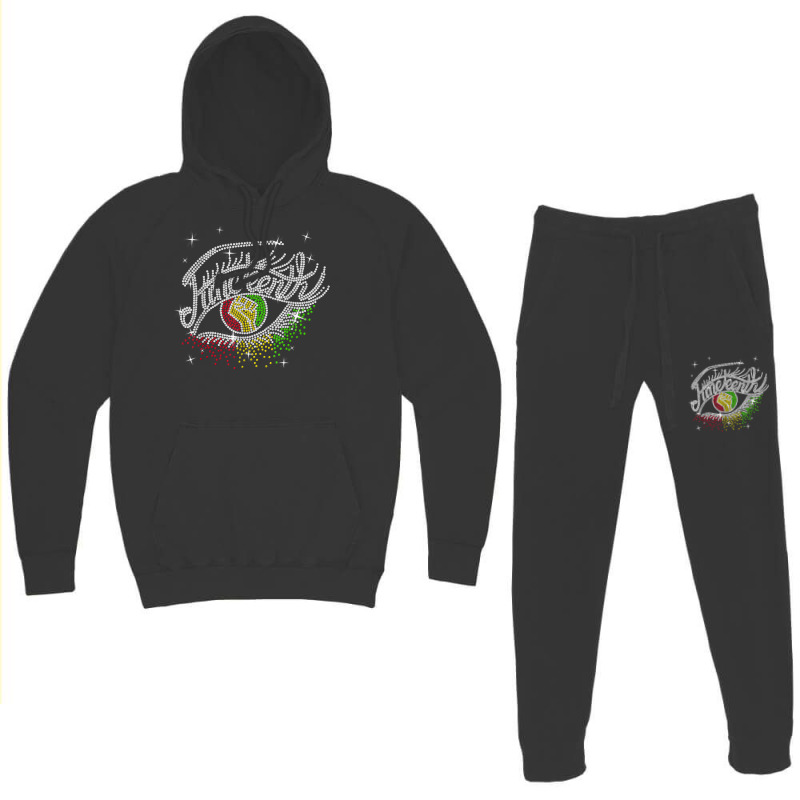 Juneteenth Eyes Rhinestone Black Women African American T Shirt Hoodie & Jogger set by lorebrend | Artistshot