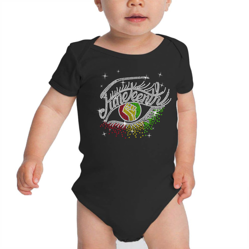 Juneteenth Eyes Rhinestone Black Women African American T Shirt Baby Bodysuit by lorebrend | Artistshot