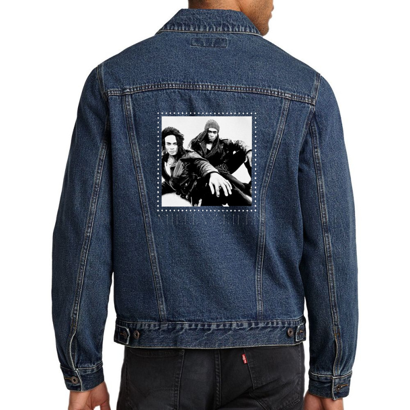 Milli Vanilli Vintage Style Aesthetic Design Men Denim Jacket | Artistshot