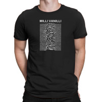 Milli Vanilli Unknown Pleasures Parody T-shirt | Artistshot