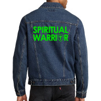 Spiritual Warrior Men Denim Jacket | Artistshot