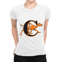 Campbell Fighting Camels Ladies Fitted T-shirt | Artistshot