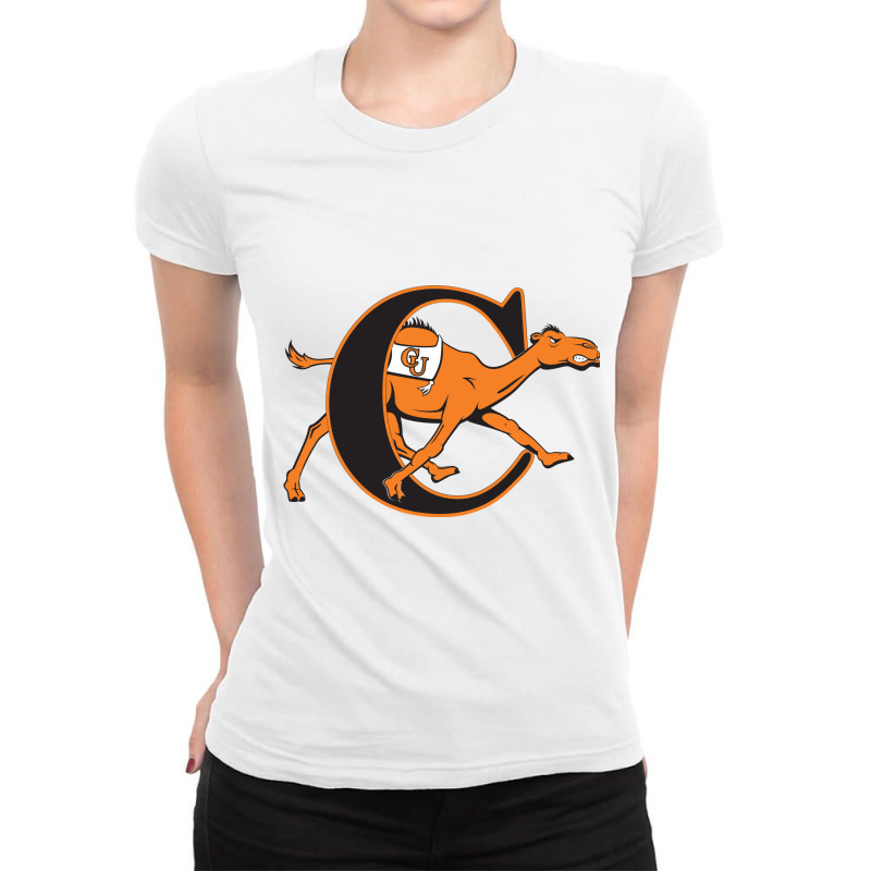 Campbell Fighting Camels Ladies Fitted T-Shirt by abdarshop | Artistshot