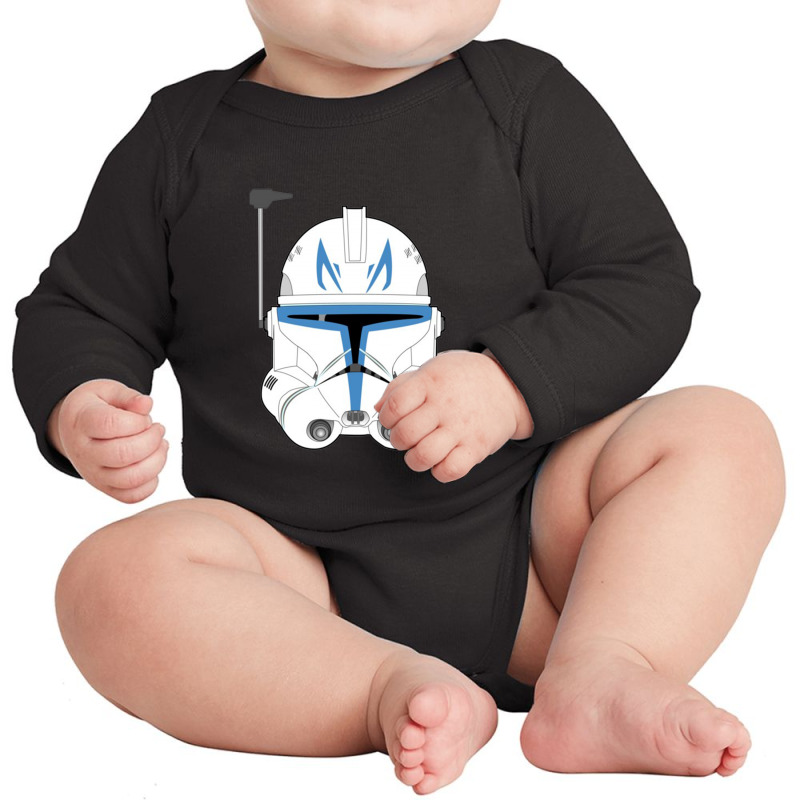 Warrior Star Long Sleeve Baby Bodysuit | Artistshot