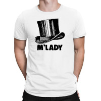 M'lady Hipster Top Hat Tribute T-shirt | Artistshot